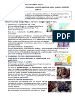 Sesion 2 Semana 15-Reportaje de Carnavales PDF
