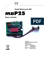 Doepfer: Midi Bass Pedal Electronic Kit