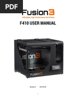 F410 User Manual: Revision 3 - 2019.04.30