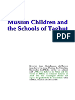 Edu-Caution Muslim Children and The Schools of Taghut