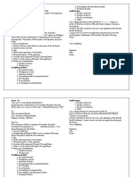 Form - I Staff Pattern