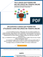 APP E JOGOS - Recursos para Terapia ONLINE@ PDF