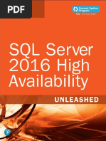 SQL Server 2016 High Availability Unleashed PDF