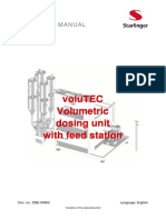Volutec Volumetric Dosing Unit With Feed Station: Technical Manual