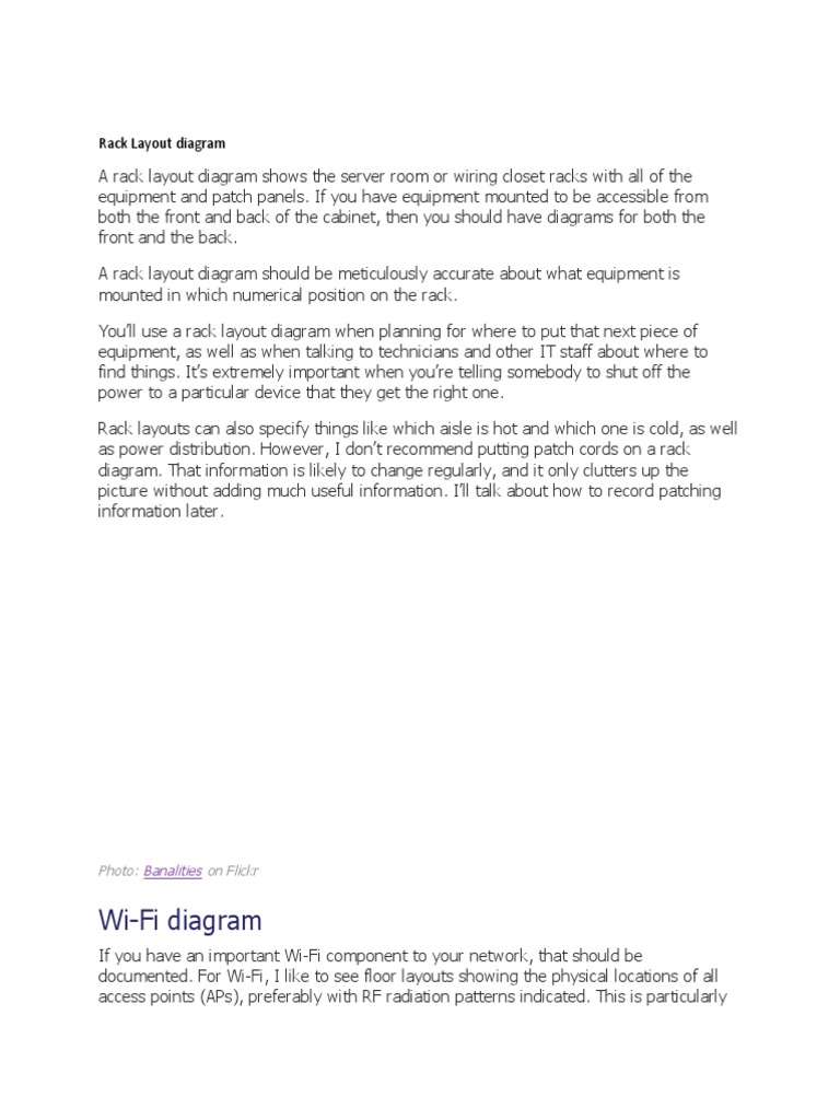 Rack Layout Diagram | PDF | Computer Network | Routing
