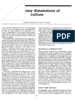 The Many Dimensions of Culture - Triandis Triandis, Harry Charalambos - 2004