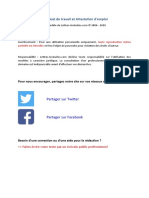 Certificat de Travail Et Attestation D'emploi: Partager Sur Twitter