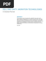 Dell Emc Unity: Migration Technologies: A Detailed Review