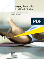 EY Emerging Trends in Arbitration in India PDF