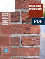 Repair brickwork safely and effectively