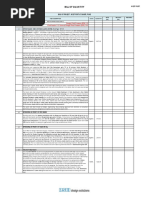 Bill of Quantity: Baner Lifespaces LLP