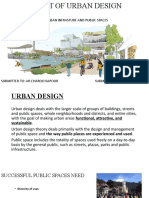 Topic: Urban Infrasture and Public Spaces