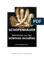 Mémoires Sur Les Sciences Occultes - Arthur Schopenhauer
