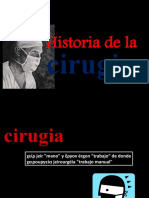 Historia de La Cirugia