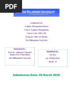 Logistic Management