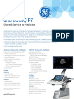 Logiq P9 and LOGIQ P7: Shared Service in Medicine