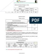 Estrutura de Testes e Critérios de Correção de Português 2º e 3º Ciclos (19-20)