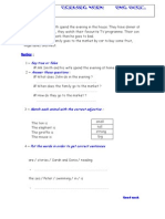 English Test 6th Form: Say True or False Answer These Questions