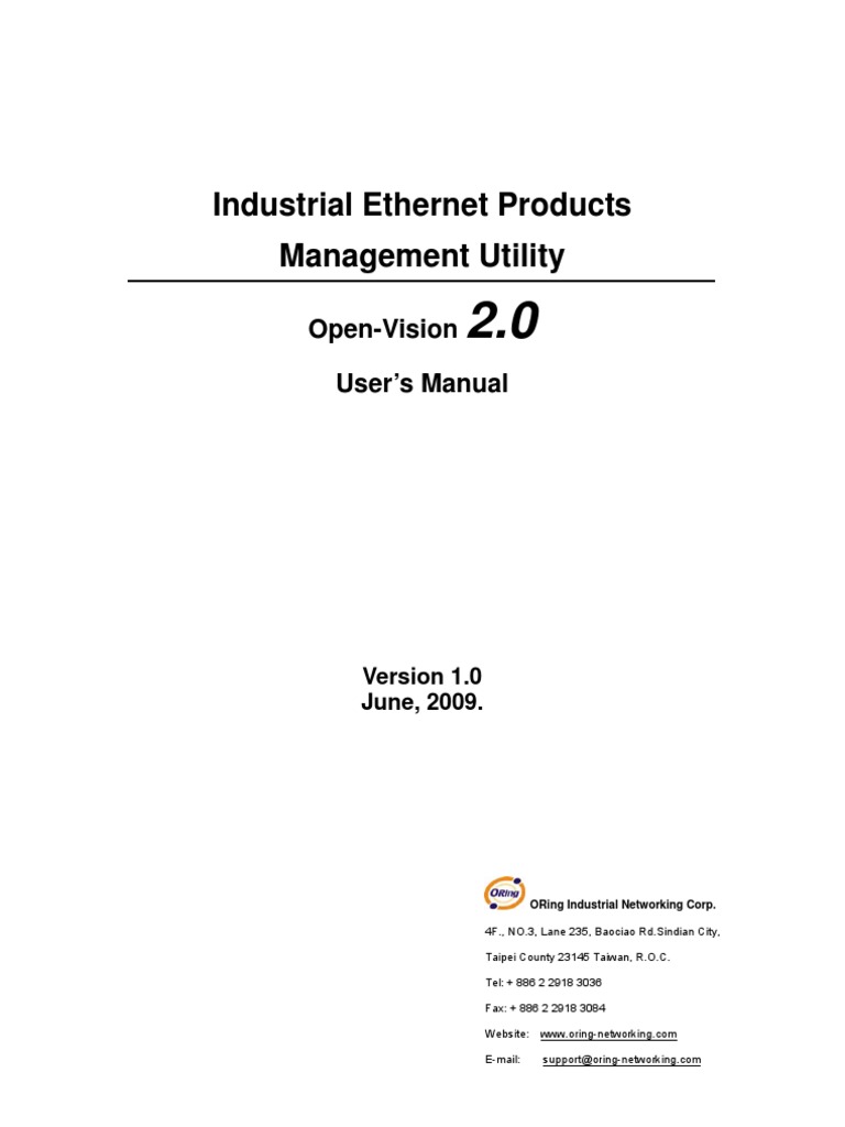 Industrial Ethernet User Guide | PDF | Ip Address | Gateway ...