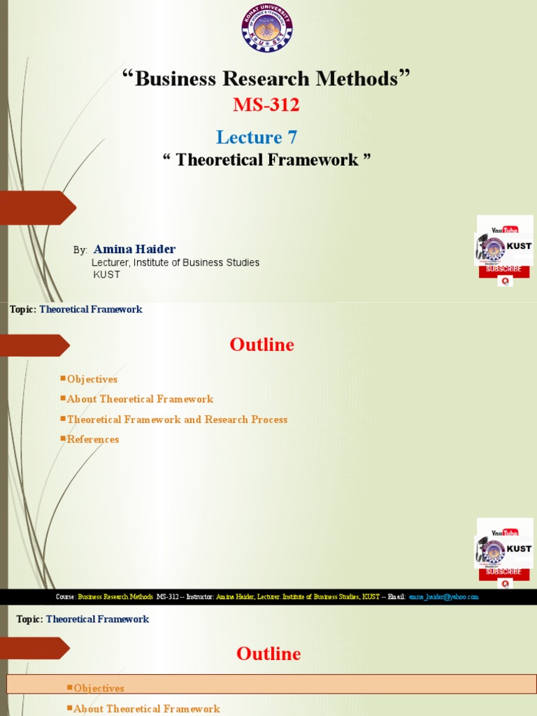 Understanding Theoretical Frameworks in Research | PDF | Theory ...
