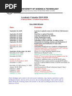 University of Calgary - Academic Schedule | PDF | Tuition Payments |  Educational Stages