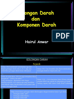 Golongan Darah Dan Komponen Darah