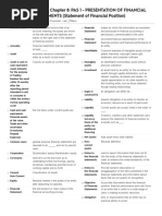 Cfas - Chapter 8: Pas 1 - Presentation of Financial STATEMENTS (Statement of Financial Position)