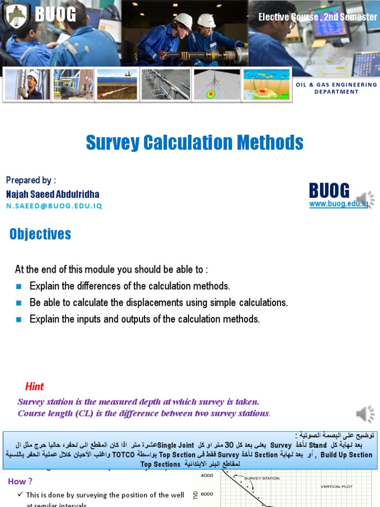Survey Methods for Directional Drilling | PDF | Surveying | Azimuth