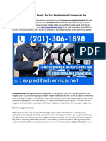 Treadmill Repair Service PDF