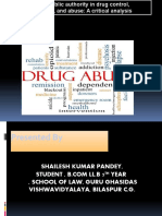 Paper On Role of Public Authority & Drug Abuse. UPDATED