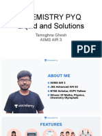 Liquid and Solutions ANSWERS Session 2.0 by T.ghosh PDF