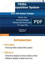 Fsaee Data Acquisition System: ECE 445 Senior Design