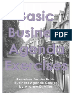 Basic Business Agenda Exercises PDF