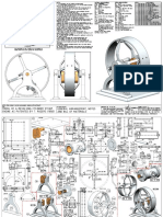 General Arrangement, Notes and Bill of Materials Model of A Revolving Cylinder Steam Engine As Patented by T. Rogers (1858)