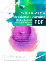 Wihi & Wima Professional Learning: (DEI & Restorative Practices) Interrupting Incidents of Bias - October 31st, 2019