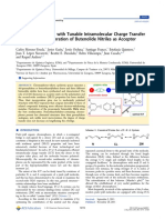 D −π−A Compounds with Tunable Intramolecular Charge Transfer Achieved by Incorporation of Butenolide Nitriles as Acceptor Moieties