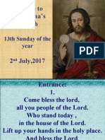 St. Philomena's Church 13th Sunday Mass