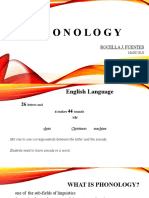 Phonology - Fuentes