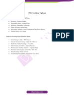 UPSC Sociology Optional Books for IAS Mains Papers I & II