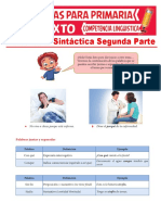 Homonimia Sintáctica Segunda Parte