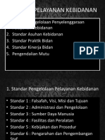 Standar Pelayanan Keb Mu, PPT 5