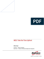 MES: Take The Time Upfront: White Paper