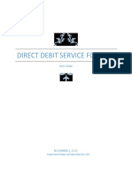 Direct Debit Service For Bra: User Guide