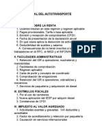 Regimen Fiscal Del Autotransporte