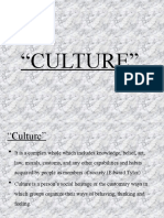 Theories of Culture