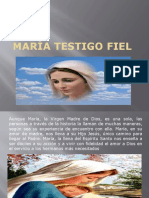 María Testigo Fiel Confirmación