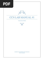 CCN Lab Manual #1: Transmission Media