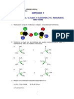 Ejercicios Estereoisomería, Carbohidratos, Aminoácidos, y Proteínas.pdf