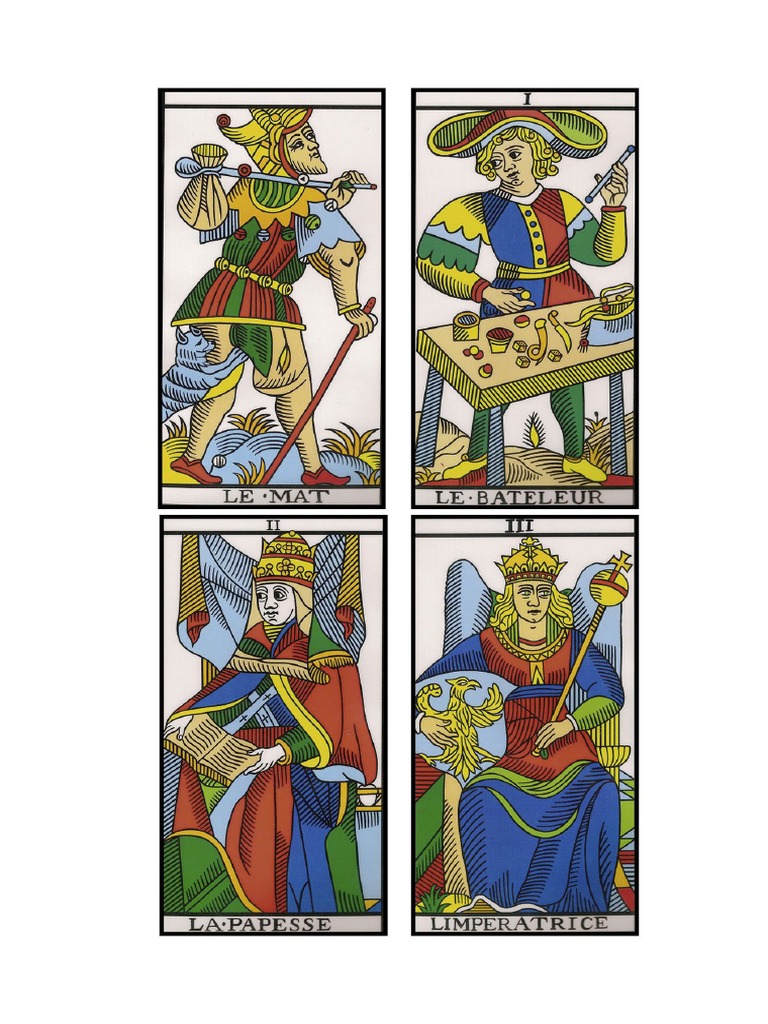 Tarot Marsella para Imprimir | PDF