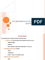 Environmental Planning: Chapter Three